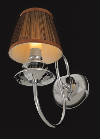 Бра с абажуром BKL-688W/1 E14 BR Brille (258292025)
