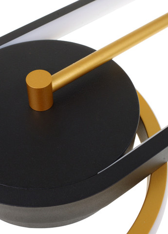 Світлодіодне бра BL-720W/25W WW BK/G Brille (258292043)