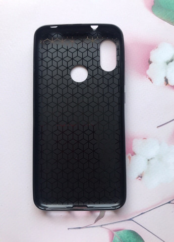 Силиконовый карбоновый чехол для Xiaomi Redmi 6 Pro / A2 lite Чёрный Creative (258308627)