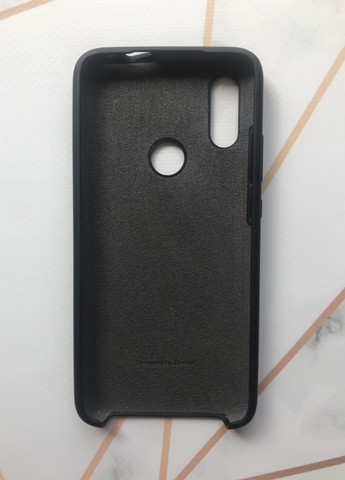 Силиконовый чехол Silicone Case для Xiaomi Redmi 7 (Чёрный) Creative (258306900)