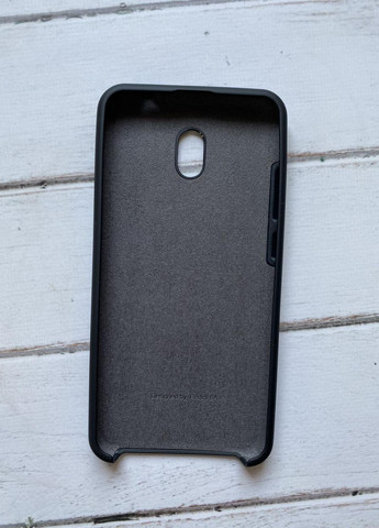 Силиконовый чехол Silicone Case для Xiaomi Redmi 8A Черный Creative (258308378)