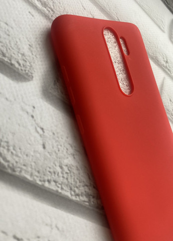 Силіконовий матовий чохол для Xiaomi Redmi Note 8 Pro Червоний Creative (258308342)