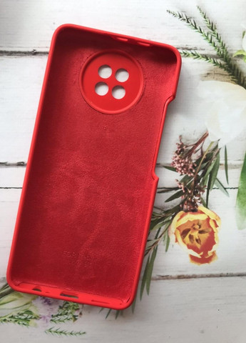 Силиконовый чехол Silicone Case для Xiaomi Redmi Note 9T / Redmi Note 9 5G Красный Creative (258308820)
