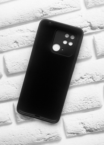 Чохол Silicone Case Силікон Кейс для Xiaomi Redmi 10C Чорний Creative (258310578)
