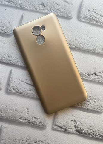 Силіконовий чохол для Xiaomi Redmi 4 Золотий Creative (258306185)