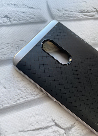 Силиконовый чехол Ipaky c серебряным бампером для Xiaomi Redmi Pro Черный Creative (258310015)