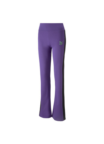 Пурпурные спортивные демисезонные брюки Puma