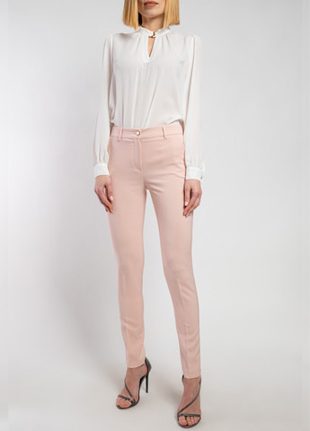 Розовые кэжуал демисезонные брюки Kocca