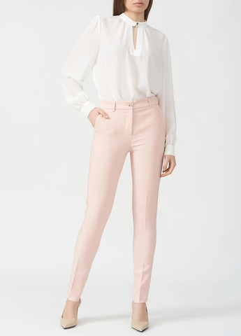 Розовые кэжуал демисезонные брюки Kocca
