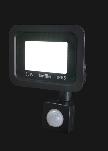 Світлодіодний прожектор з датчиком руху HL-19P/30W CW IP65 Brille (258329681)