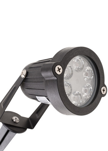 Cвітильник грунтовий AS-14 6W CW IP65 BK Brille (258329720)