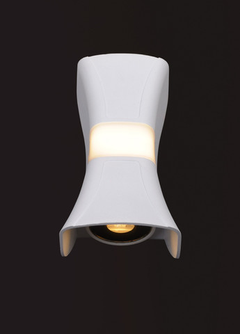 Фасадний світильник AL-613/2х3W+1W WW LED IP54 WH Brille (258329689)