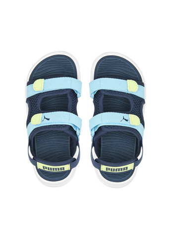 Синие спортивные зимние детские сандалии evolve sandals kids Puma