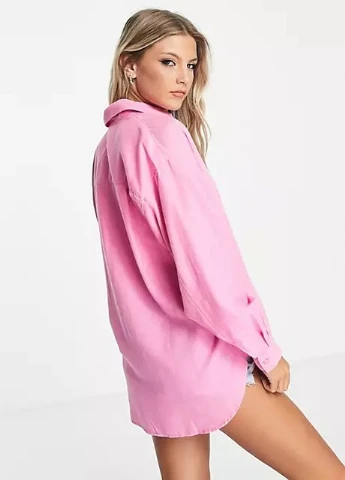 Рожева сорочка Stradivarius