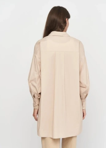 Бежева сорочка Stradivarius