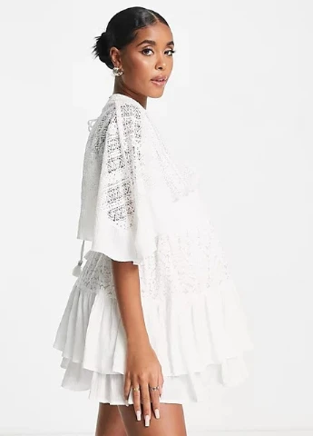Білий сукня River Island