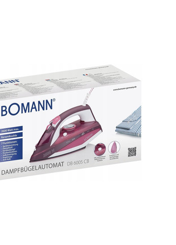 Утюг DB 6005 CB (DB6005CB) Bomann (258335541)