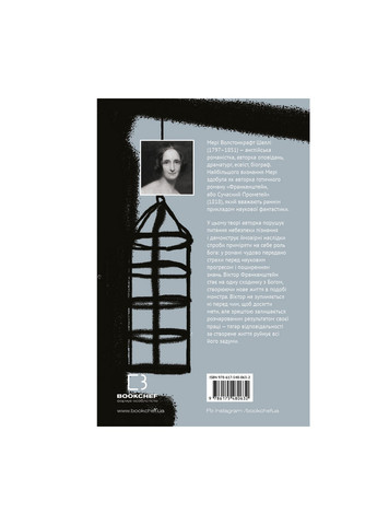 Книга Франкенштейн, або Сучасний Прометей - Мері Шеллі BookChef (9786175480632) Издательство "BookChef" (258357522)