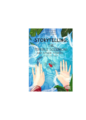Книжка Storytelling. The Terrible Solomons and Other Stories (for high school students) Фоліо (9789660397200) Фолио (258357707)
