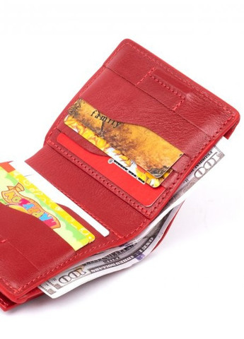 Жіночий шкіряний гаманець 11,5х11,5х3 см Grande Pelle (258363753)
