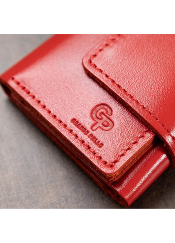 Жіночий шкіряний гаманець 10х8х1,5 см Grande Pelle (258362890)