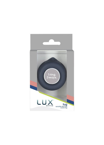 Двойное эрекционное кольцо – Tug – Versatile Silicone Cock Ring Lux (258352452)