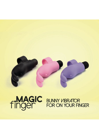 Вібратор на палець Magic Finger Vibrator Purple FeelzToys (258353185)