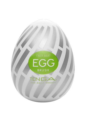 Мастурбатор-яйцо Egg Brush с рельефом в виде крупной щетины Tenga (258352963)
