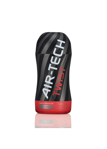 Мастурбатор Air-Tech TWIST Tickle Red зі змінною тугістю обхвату, ефект глибокого мінету Tenga (258352980)