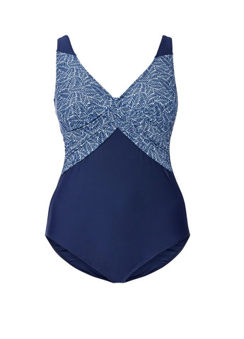 Синий демисезонный купальник слитный Esmara