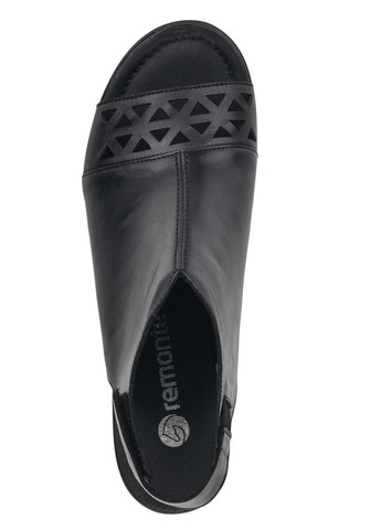 Черные босоножки Remonte