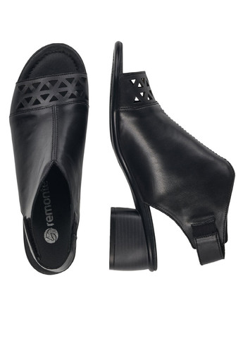 Черные босоножки Remonte