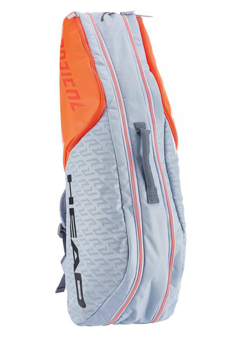 Теннисная сумка RADICAL 9R SUPERCOMBI GROR Серый/Оранжевый Head (258380125)