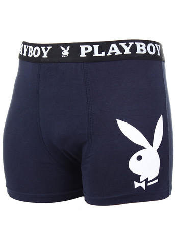 Труси-боксери Men's Underwear Classic 1-pack S blue Playboy трусы-боксеры (258402659)