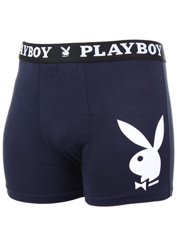 Men's Underwear Classic 1-pack S blue Playboy Трусы-боксеры (258402659)