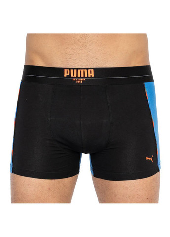 Труси-боксери Statement Boxer 2-pack S black/blue Puma Трусы-боксеры (258402856)
