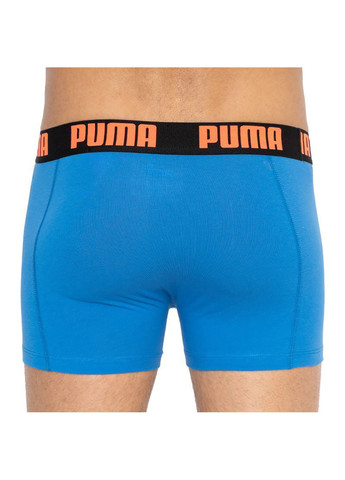 Труси-боксери Statement Boxer 2-pack S black/blue Puma Трусы-боксеры (258402856)