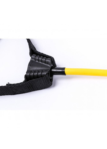 Эспандер трубчатый TONING TUBE PRO черный, желтый 6х10х1200мм LivePro (258402819)
