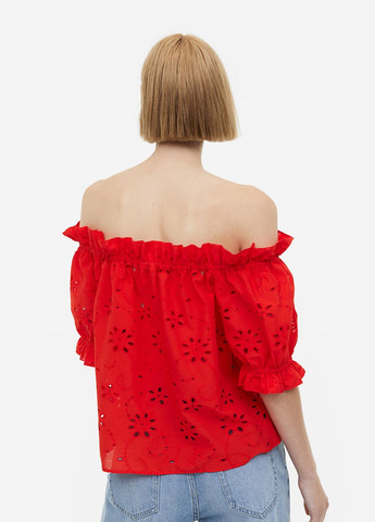 Червона блузка H&M