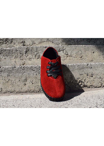 Красные мокасины Prime Shoes