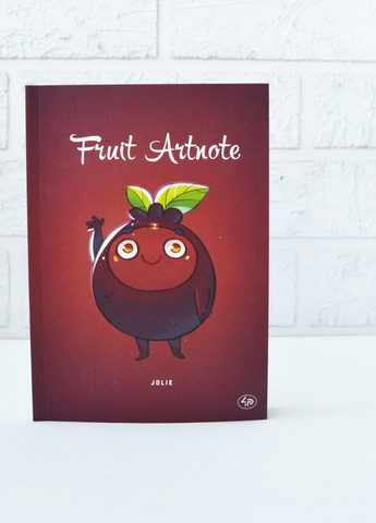Блокнот "Fruit artnote"Jolie" passion fruit 64 арк. формат А5 902842 4PROFI (258525669)