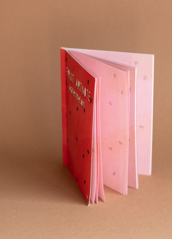 Блокнот "Frutti note", watermelon 40 листов формат А5 902637 4PROFI (258525740)