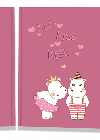 Блокнот "Sweet love note" hippos 40 листов формат А6 904259 4PROFI (258525757)
