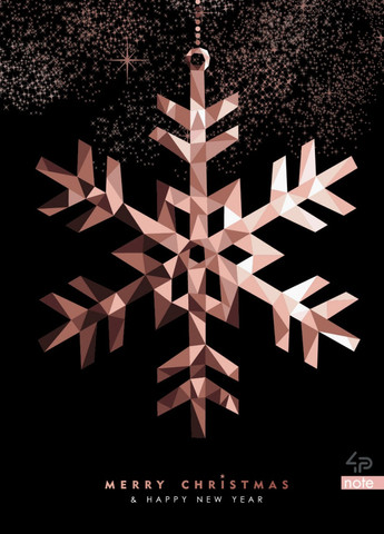 Блокнот "Christmas note" snowflake 40 листов формат А6 904204 4PROFI (258525683)