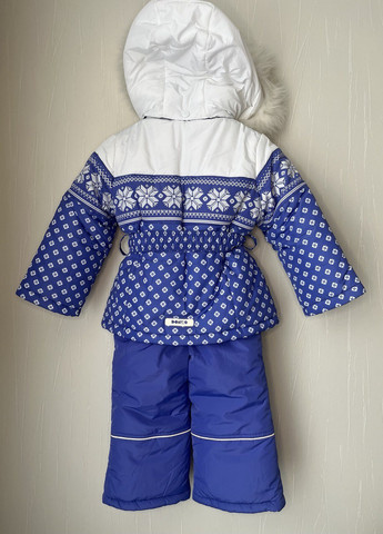 Синий зимний комплект (куртка + напівкомбінезон) Danilo