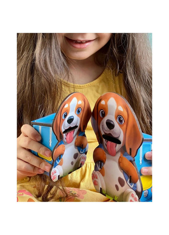 Настольная развивающая игра "Накорми собачек" пазл-сортер 17х18х6 см No Brand (258414815)