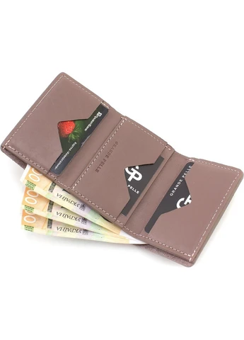 Стильный женский кошелек из кожи 18,5х9х3 см Grande Pelle (258414891)