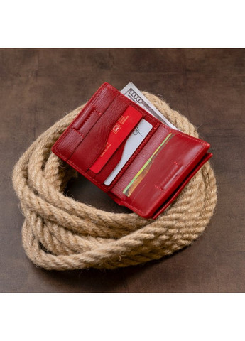 Стильний жіночий гаманець зі шкіри 11,5х11,5х3 см Grande Pelle (258414926)