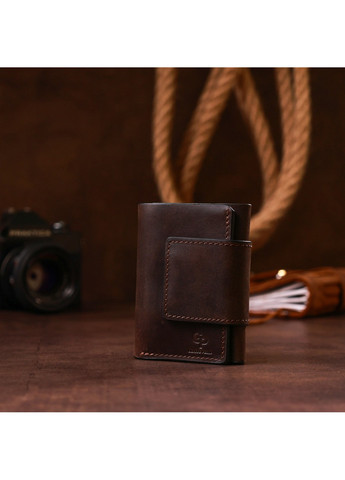 Стильный женский кошелек из кожи 10х8х2 см Grande Pelle (258414878)