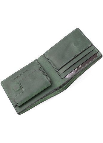 Стильне чоловіче портмоне зі шкіри 11х9х2 см Grande Pelle (258414902)